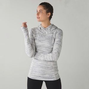 LULULEMON Hooded THINK FAST SPACE DYE Pullover